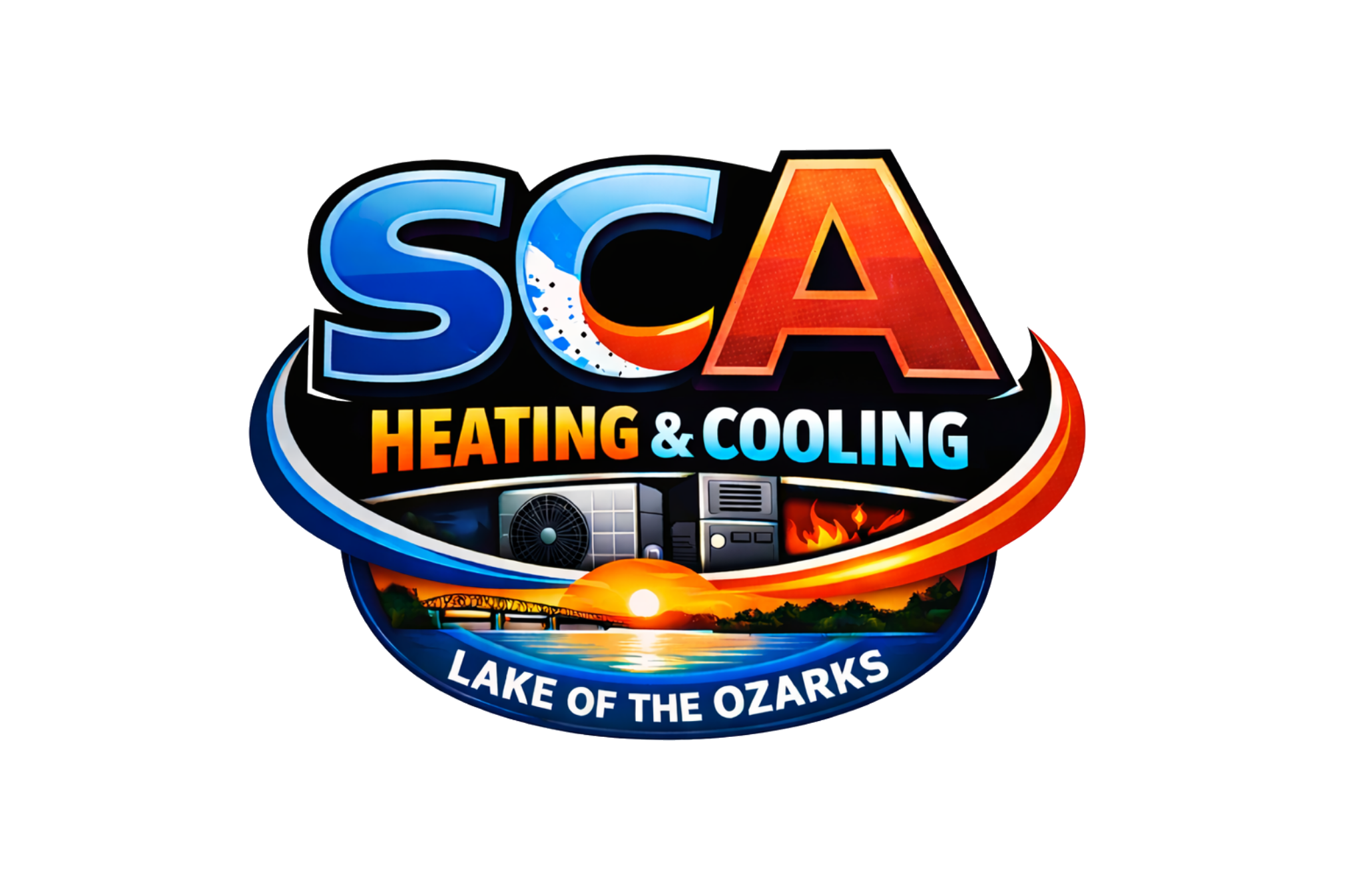 SCA Heating and Cooling logo